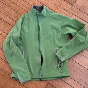 Outdoor Research Vibrant Green Softshell Jacket